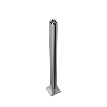 Guard-A aluminum post | Semi-frameless aluminum post