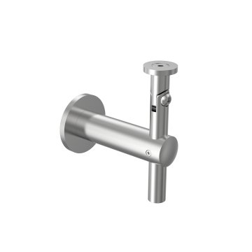 OFF-THE-WALL ADJUSTABLE CROSS BRACKET - ROUND BASE