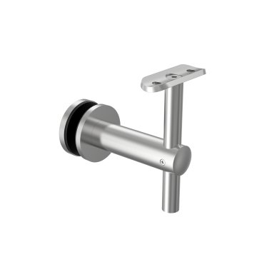 OFF-THE-GLASS CROSS BRACKET - ROUND BASE